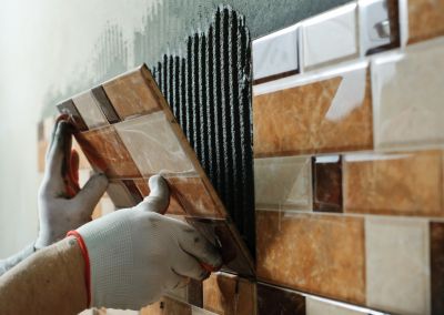 Bathroom Wall Tile Installation